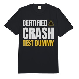 Funny Injured Gifts & Certified Crash Test Dummy Comfort Colors Adult Heavyweight T-Shirt