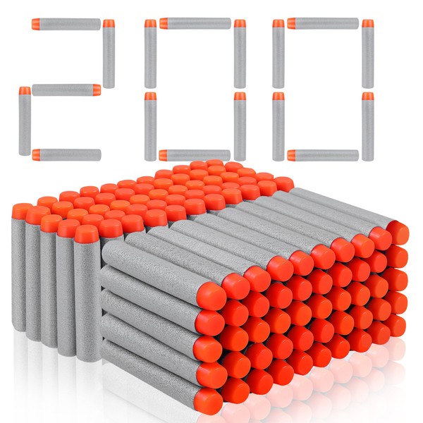 Milifox (200 Pcs) Foam Bullets - Nerf Refill 200 pcs