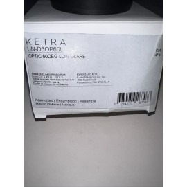 KETRA Lutron Ketra Optic 60 Degree Low Glare D3 Beam Shaping Trim Fixture UN-D3OP60L