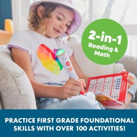 Educational Insights First Grade Hot Dots Interactive Activity Book Reading Math Skills Set