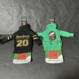 Snoop On The Stoop Lot Of 2 Snoop Dogg Snoop On The Stoop Wine Sweater “Selfie!” Green And Black