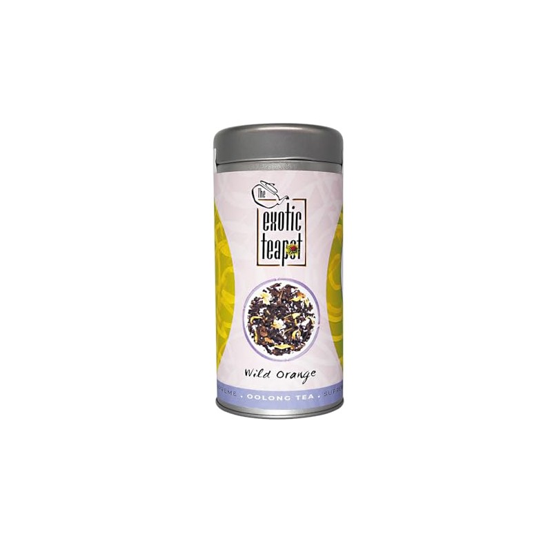 The Exotic Teapot – Wild Orange Oolong Tea, 100g Tin,
