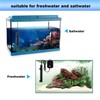 AQQA Submersible Aquarium Heater,100W/200W/300W/500W/800W/1000W/1200W Fish Tank Heater,External Temperature Controller LED