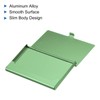 PATIKIL Business Card Holder, Aluminum Alloy Flip Cover Slim Name