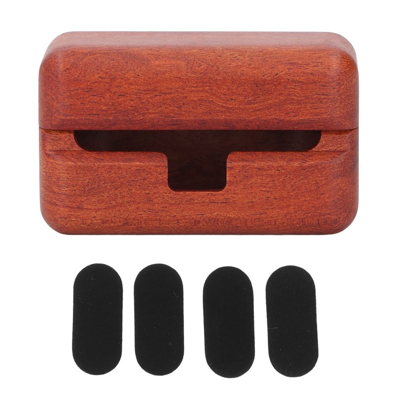 Wood Case for WF‑1000XM4 Earbuds Wooden Wireless Earbuds Protective Case