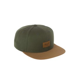 Reell Suede 6-Panel Cap - dark olive