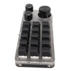 USB Mini 15 Key Keypad with 3 Knobs Type C
