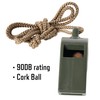 Rothco Public Safety Whistle - Sharp Sound Signal Tool for