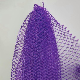 African Net Sponge, African exfoliating net Sponge, Ethically sourced real african:_Violet