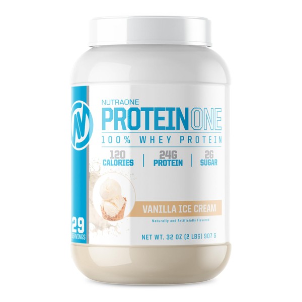 NutraOne NutraOne ProteinOne Whey Protein Promote Recovery and Build Muscle