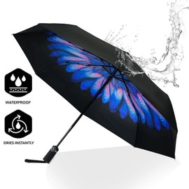 SY COMPACT Travel Umbrella Windproof Automatic Unbreakable -Factory Direct High Cost-Effective Umbrella