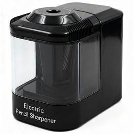 Heavy Duty Electric Pencil Sharpener, USB and Battery Powered, Best for Kids Students and Personal Use in Office School and Home by JinZeFa