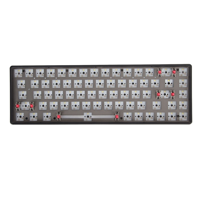 Mechanical Keyboard Kit 68 Keys 2.4G BT Wired Mode 65%