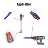 2 Pack Cleaner Head Clip Latch Tab Button with Spring
