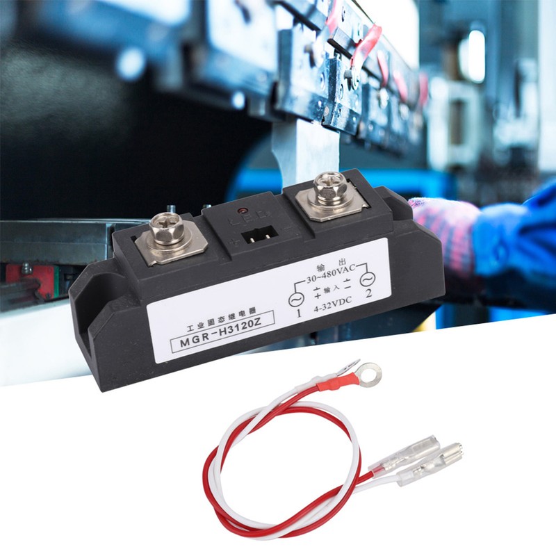 4 Types Industrial Solid State Relay DC Control AC SSR