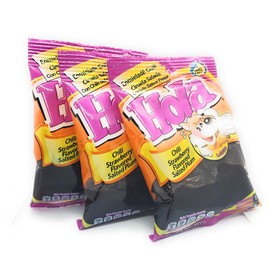 Salado Enmielado con Chile - Saladulces HOLA Lobito - Strawberry Flavored Salted Plums - 3.5 oz - 3 units