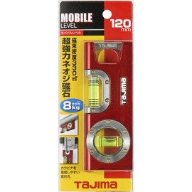 Tajima ML-120 Mobile Level, 4.7 inches (120 mm), Red
