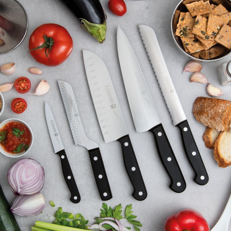 3 Claveles Uniblock - Kitchen knife, 15 cm