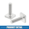 X AUTOHAUX Car Roof Rack T Shaped Slot Bolt M8