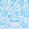Sanrio 801127 Cinnamoroll Face Towel, Antibacterial, Odor-Resistant, Silver