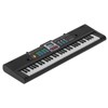 61Key Mini Electric Piano Black MultiFunctional Studio Toy with Microphone