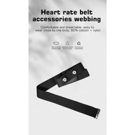 Dpaaoyer Heart Rate Monitor Heart Rate Monitor Chest Strap for Wireless Connection Armband