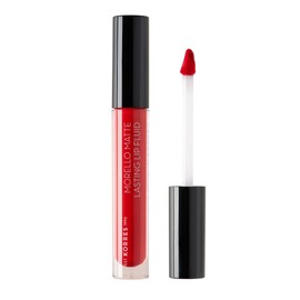 Korres Morello Matte Lasting Lip Fluid 52 Poppy Red, 3,4ml