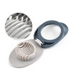 Boiled Egg Cutter, Egg Cutter, Egg Slicer, Stainless Steel, 2-in-1