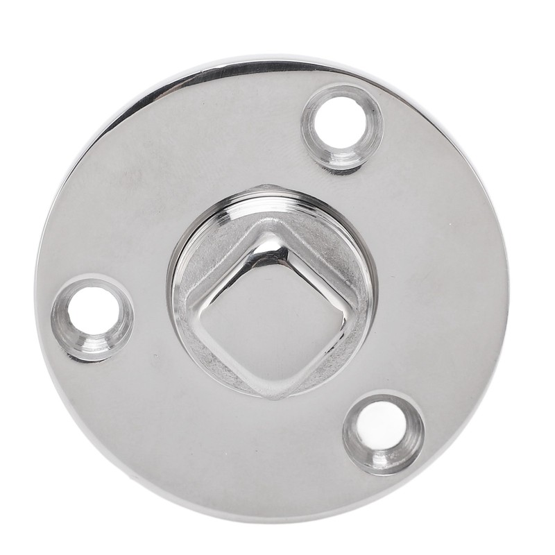 50mm Boat Garboard Drain Plug Stainless Steel Mirror Polish UV