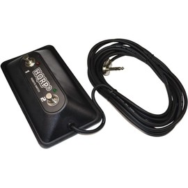 HQRP 2-Button Guitar Amp Footswitch for Peavey 03022920 fits Nashville, ValveKing, Windsor, 6505 Head, 6505 112 Combo amps