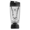 Promixx Botella coctelera original, funciona con pilas, para batidos de