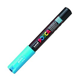 uni-ball Pigment Marker POSCA (PC-1MC), Light Blue, Pack of 1
