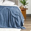 Bare Home Polar Fleece Blanket - Full/Queen Blanket - Heathered