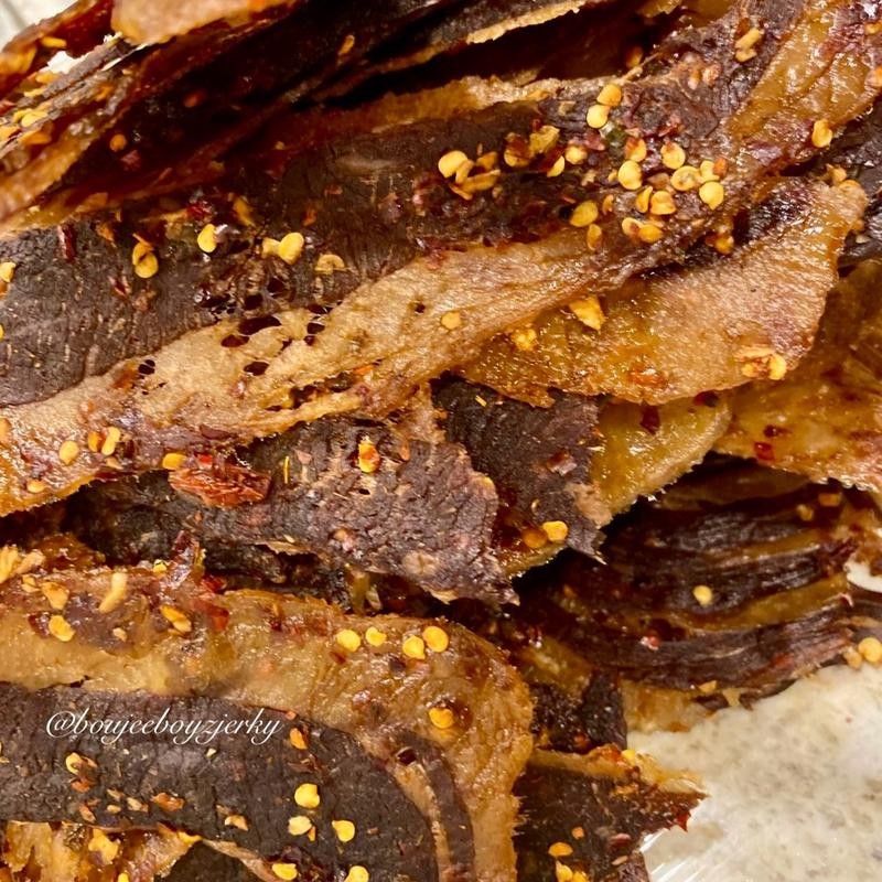 Boujee Boyz Jerky (Spicy) - Specification: 1/2 LB