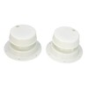 X-Haibei 2 Pack RV Plumbing Vent Cap Roof Sewer Cover