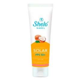 Bloqueador Solar Piel Grasa Fps 50 Biodegradable Sheló Nabel