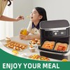 Air Fryer Liners Disposable for Ninja DZ071 Foodi 7-QT 11QT