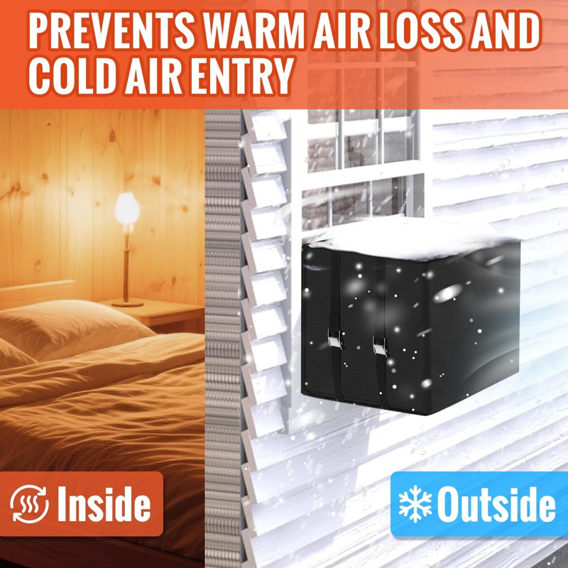 AC Unit Covers Outdoor to Protect AC and Winter Insulation,