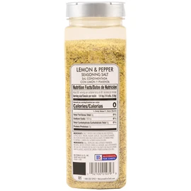 McCormick Culinary Lemon & Pepper Seasoning Salt, 28 oz - One 28 Ounce Container Lemon Pepper Seasoning, Perfect for Asparagus, Broccoli, Brussels Sprouts, Seafood and Poultry Dishes
