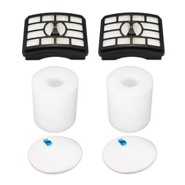 Vacuum Filters Replacement for Shark Rotator Professional Lift-Away NV500 NV501 NV502 NV503 NV505 NV510 NV520 NV552 ZU780 ZU782 ZU785 UV560, 2 Post Filters +4 Foam&Felt Filters, Part # XFF500 & XHF500