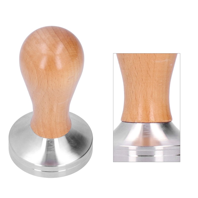 51mm Coffee Tamper Stainless Steel Coffee Powder Press Hammer with