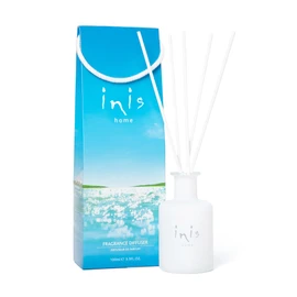 Inis the Energy of the Sea - Reed Diffuser Set with Fragrance Oil | Glass Bottle and Fibre Reeds, Clean Ocean Fresh Aquatic Home Fragrance for Living Room, Bathroom and Bedroom