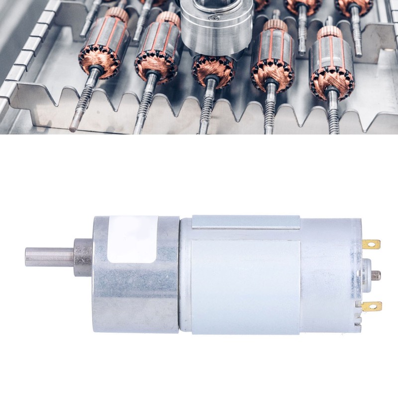 DC Gear Motor Forward Reverse Control Speed Reduction Mini Electric