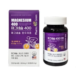 Farmgreen Magnesium 400 950mg 90 Tablets / 팜그린 마그네슘 400 950mg x 90정