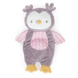 Ingenuity Nally Plush Owl Stuffed with Soft Bean Bag Filling for Newborn and Older