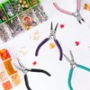 URSKYTOUS 4Pcs Jewelry Pliers Set Jewelry Making Pliers Tools Kit