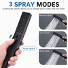 G-Promise All Metal Handheld Shower Set with 3-Function Showerwand, included