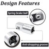 Dianrui 4 PCS Socket Adapter Set, 3/8 to 1/2 Socket
