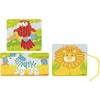 Goki 58686 Threading Set Parrot Lion Zebra Animal Board Games,
