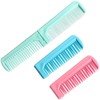 3pcs Hair Styling Tools Mini Portable Antistatic Folding Combs, Double